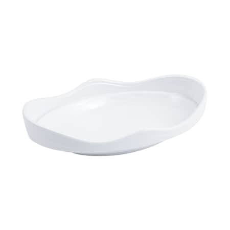 Bon Chef Euro Round Bowl 1Qt 16Oz 12"L X 8"W X 2 1/2"Deep 53206WHITE